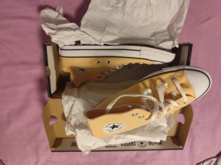 Zapatillas Converse Naranjas claras talla 42'5
