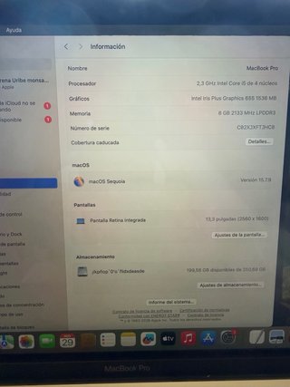 MacBook Pro Apple Argento