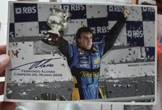 Cartoline Fernando Alonso Campione del Mondo 2005