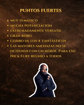 MAZO COMMANDER NICK FURY | MARVEL | 5 COLORES | B2