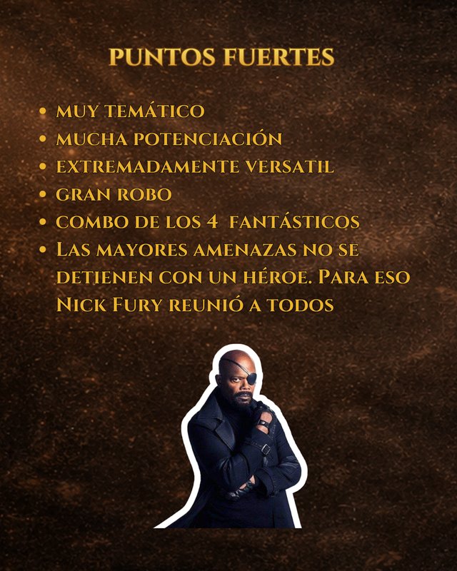 MAZO COMMANDER NICK FURY | MARVEL | 5 COLORES | B2