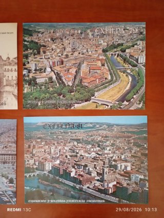 4 Postales Día del Sello España (Leer Descripción)