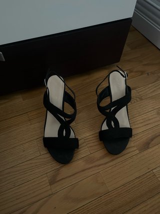 Zapatos de tacón negros