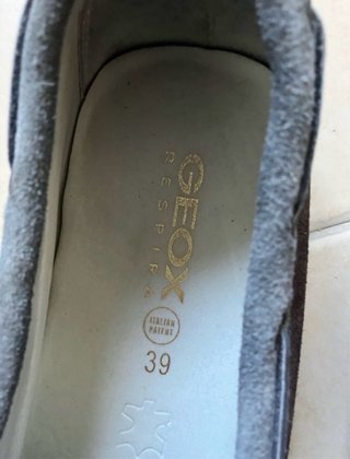 Mocasines Geox Marrón y Gris