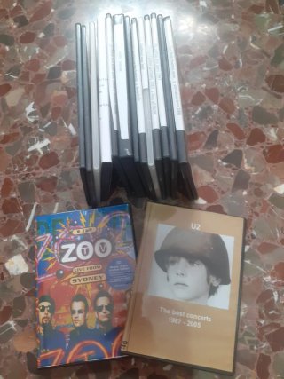 Lote DVDs U2 Conciertos