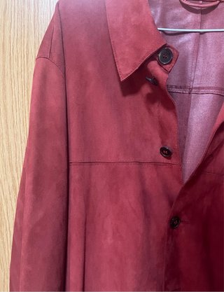 Chaqueta aterciopelada Christ Roja