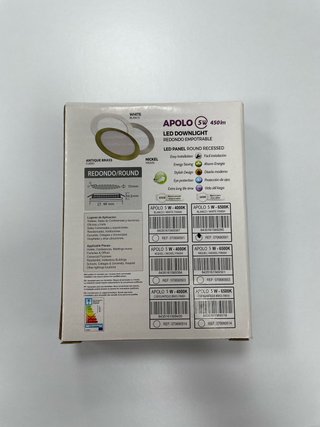 Foco LED Circular con Driver