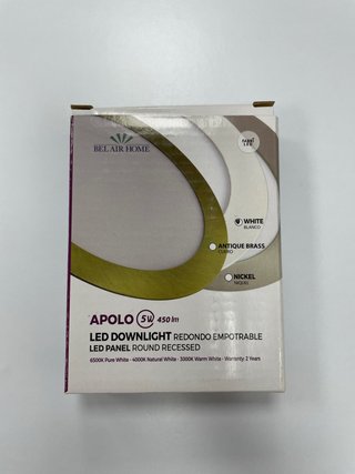 Foco LED Circular con Driver