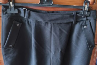 Falda Caramelo Talla 42 Negra