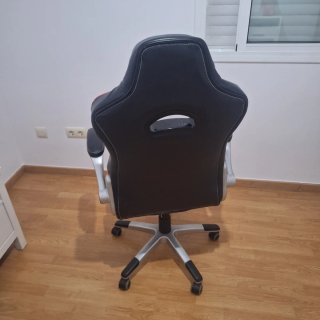 Silla Gaming Ergonómica Vayne Negro/Rojo