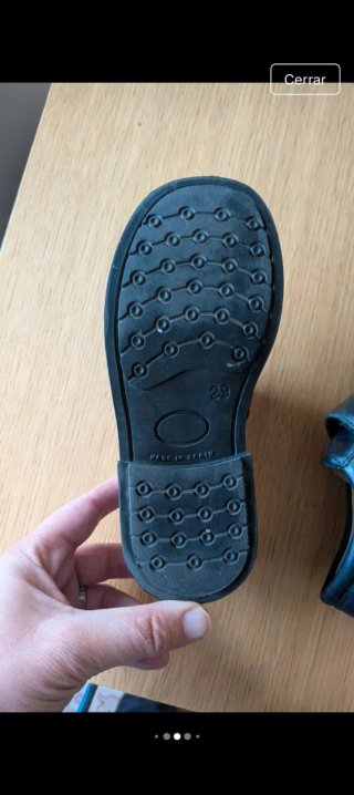Zapatos escolares piel negra alta calida