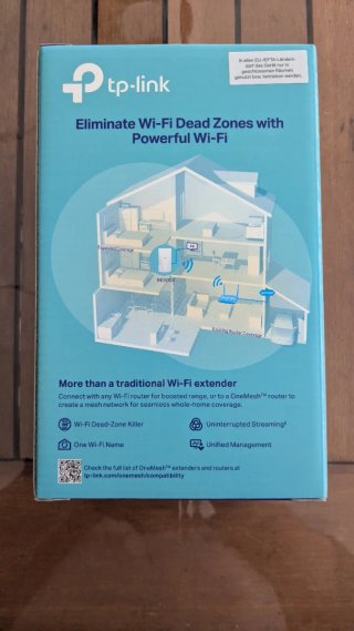 Ripetitore WiFi 6 TP-Link RE500X AX1500