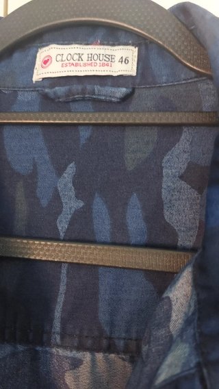 Camisa vaquera Clock House camuflaje