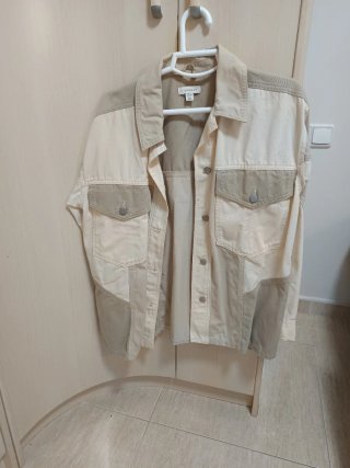 Cazadora tejana Topshop bicolor
