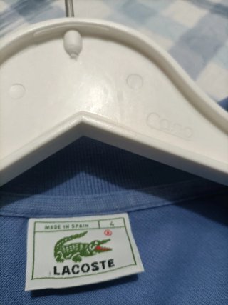 Polo Lacoste Talla M Azul