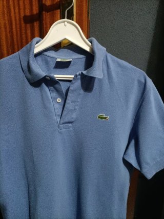 Polo Lacoste Talla M Azul