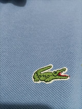 Polo Lacoste Talla M Azul