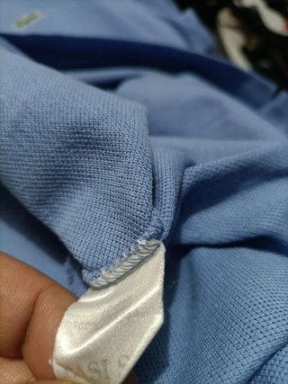 Polo Lacoste Talla M Azul