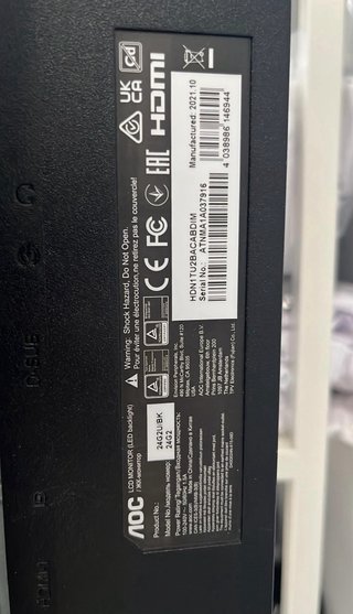 Monitor y PC AOC Gamer Diseño