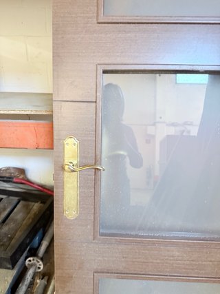 2 Puertas interiores  con 3 cristales y puerta cie