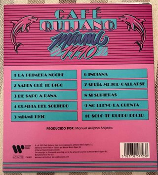 CD Café Quijano - Miami 1990