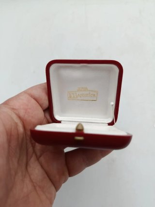 ANTIGUO BROCHE MAJORICA PLATA Y BAÑO DE ORO