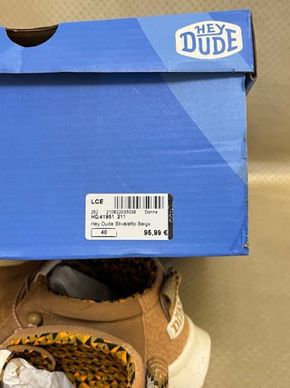 Scarpe Hey Dude Uomo Tg 40
