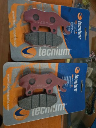 Pastillas Freno H165 Tecnium precio lote 2 juegos