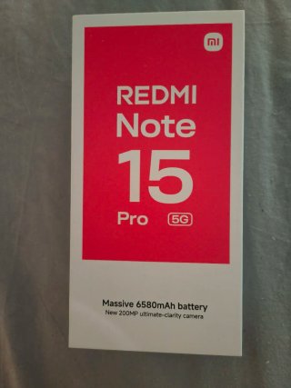 Xiaomi Redmi Note 15 Pro 5G 256GB Negro