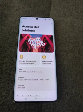 Motorola EDGE 50 ULTRA 1TB Madera 16GB RAM