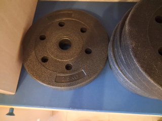 Discos de pesas para gimnasio