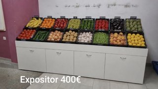 Expositor Fruta Verdura Tienda 400€