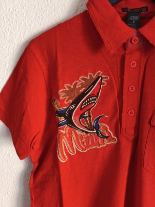 Polo Custo Barcelona Talla 2 Tiburón
