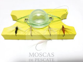 CUERDAS DE MOSCA AHOGADA PARA LA PESCA DE TRUCHA