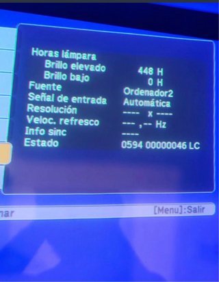Proyector Epson Blanco