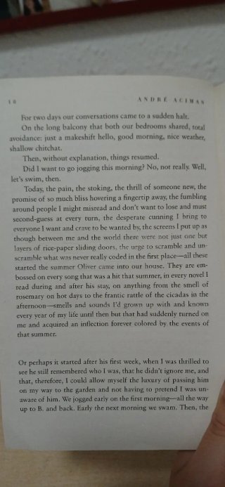 Libro Call Me By Your Name