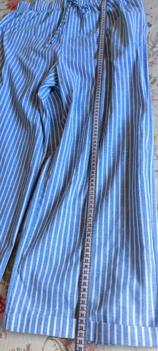 Pantalón de verano a rayas