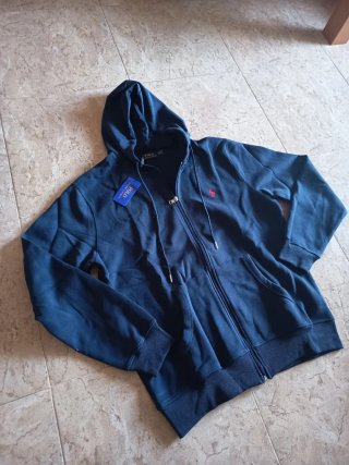 Sudadera con cremallera Ralph Lauren azul