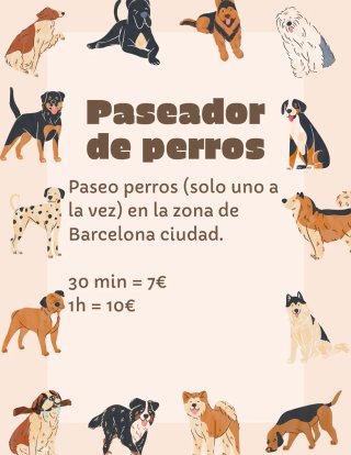 Paseo perros