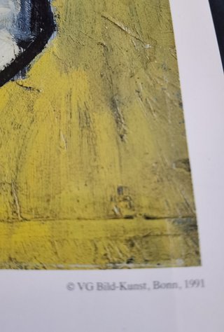 Cartel El niño y la Paloma Picasso