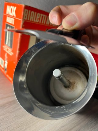 Caffettiera Bialetti Inox vintage