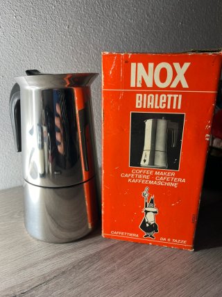 Caffettiera Bialetti Inox vintage