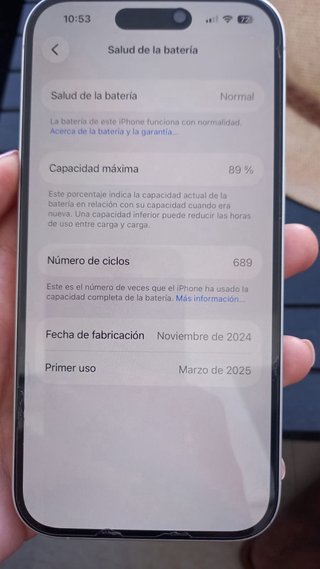iPhone 16 Tengo la factura
