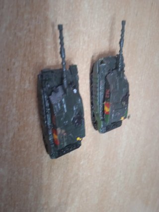 2 Tanques Militares Escala N Ejército Español