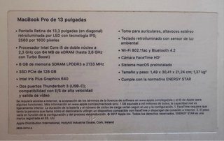 MacBook Pro Apple Grigio/Argento