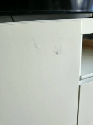 Mueble TV Blanco Ikea.