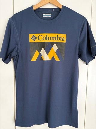 Maglietta tecnica da escursionismo Columbia Blu