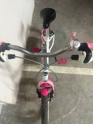 Bicicleta infantil rosa BTWIN 16
