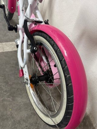 Bicicleta infantil rosa BTWIN 16