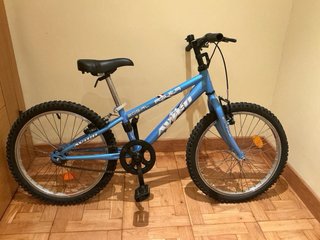 Bicicleta infantil AZULA 20 poco uso